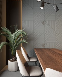 Стеновые панели серые