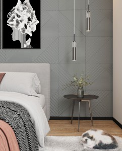 Стеновые панели серые