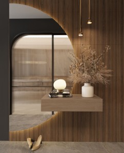 Стеновые панели лайн древесные