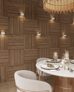 Стеновые панели лайн древесные