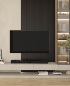 Стеновые панели лайн черные